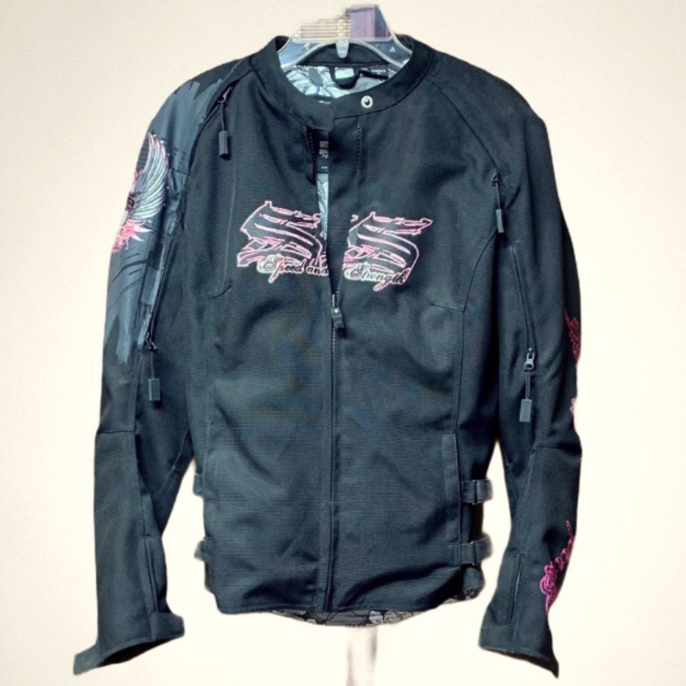 Motorcycle Jacket & Helmet